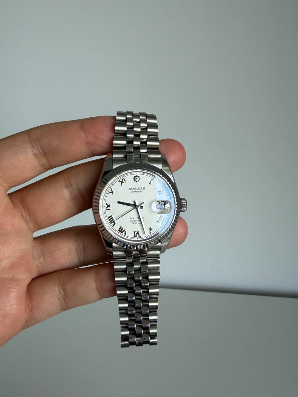 Stainless Steel Silver Dress Watch - Unbranded